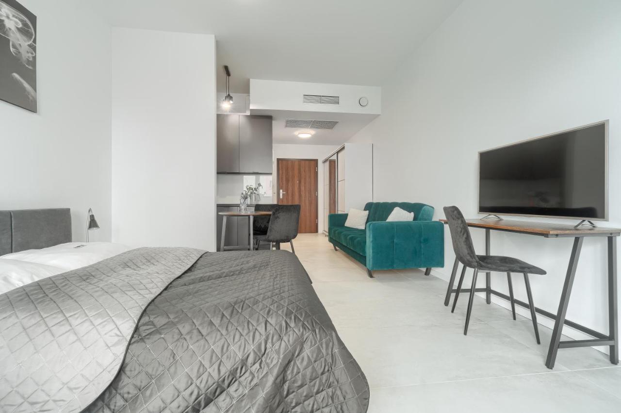 Apartament Hanza Tower III - Unique Apartments Štetín Exteriér fotografie