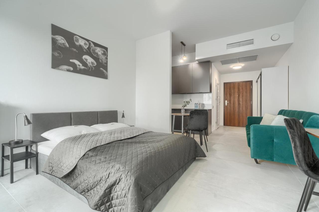 Apartament Hanza Tower III - Unique Apartments Štetín Exteriér fotografie